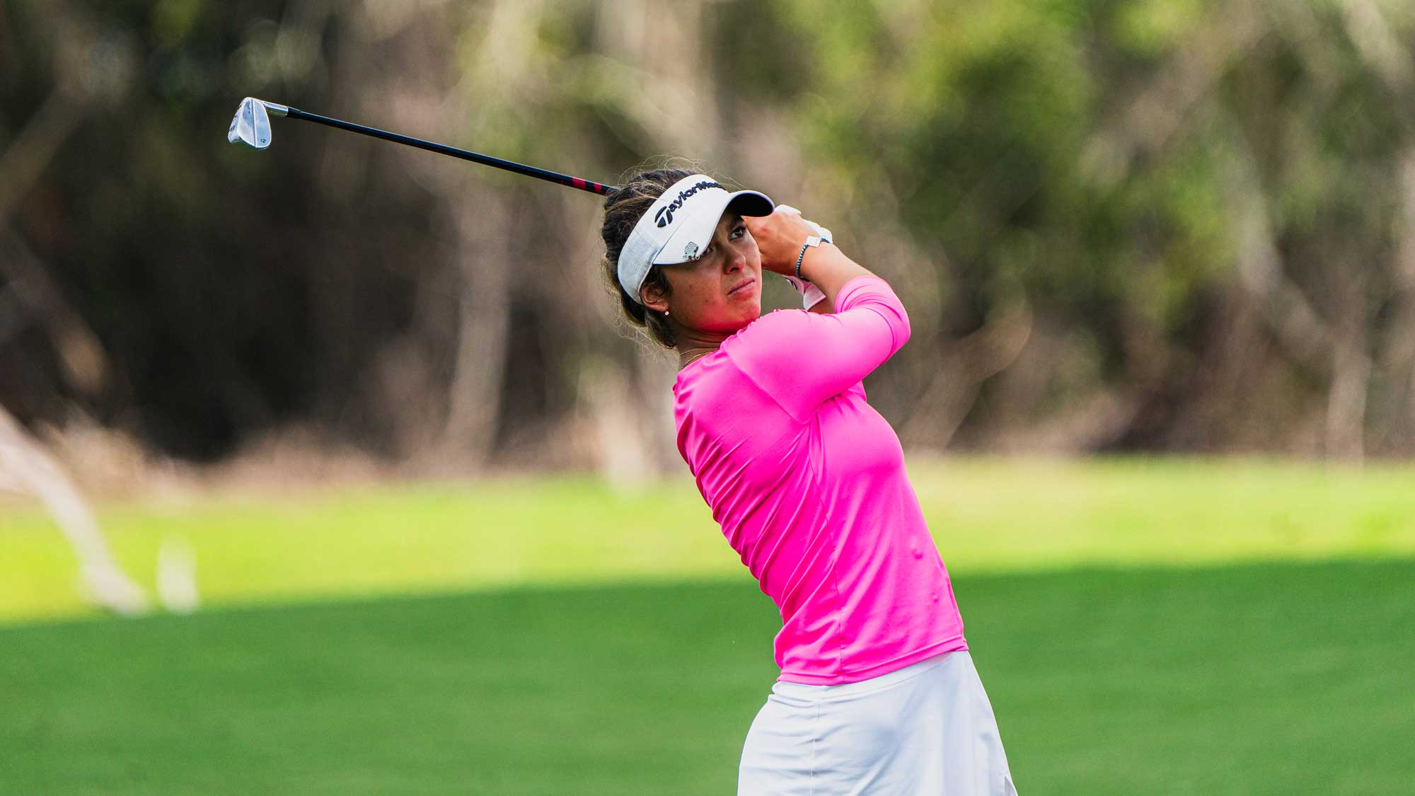 Yana Wilson during the second round of the Florida's Natural Charity Classic.