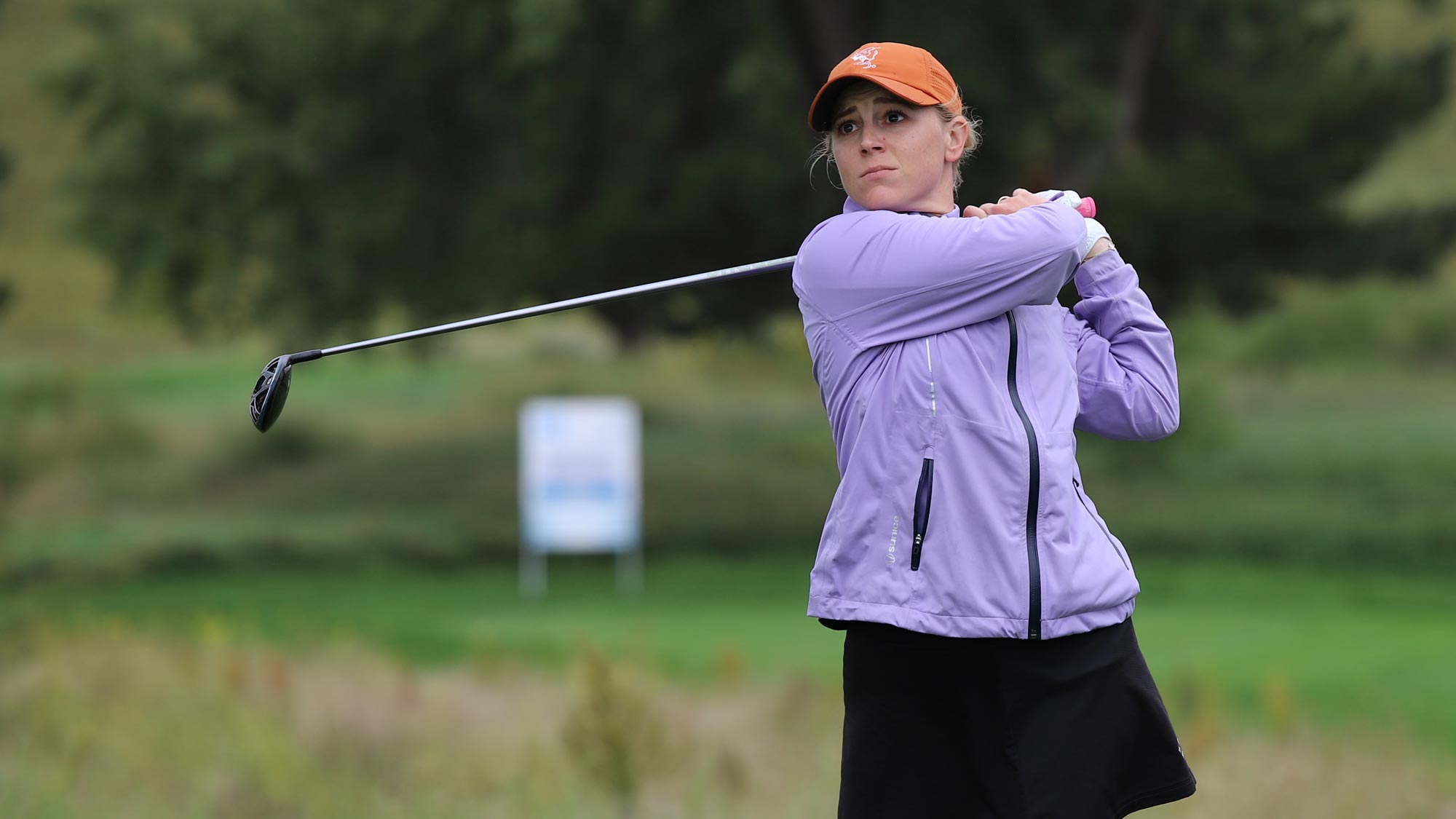 Madison Pressel during the second round of the Garden City Charity Classic
