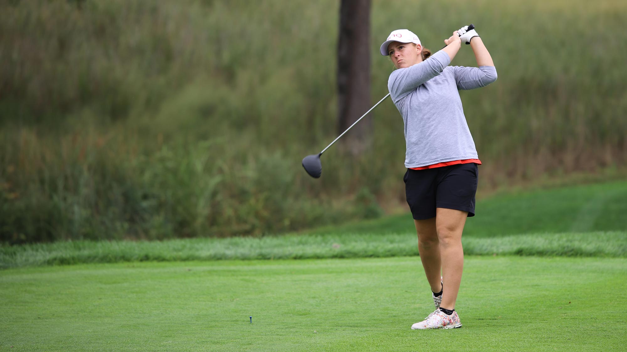 Dana Finkelstein during the final round of the Garden City Charity Classic