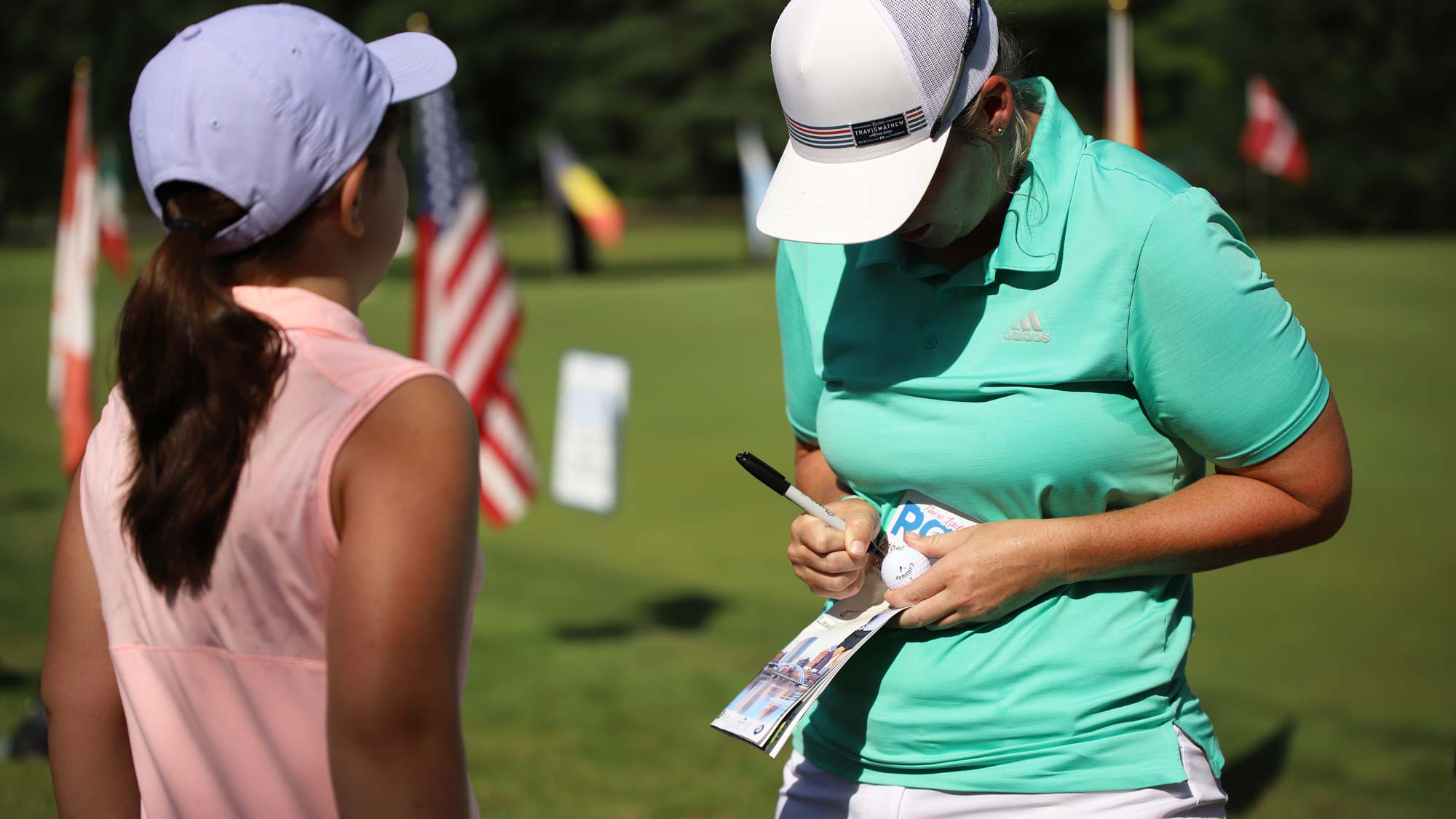 Catherine O'Donnell Autographs Junior Clinic